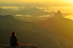 Finding inspiration on top of the world